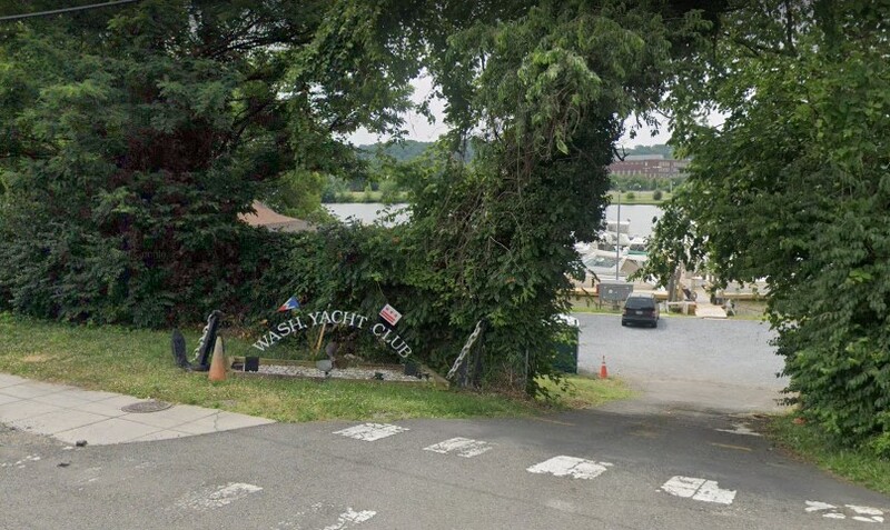 Entrance on M Street SE.