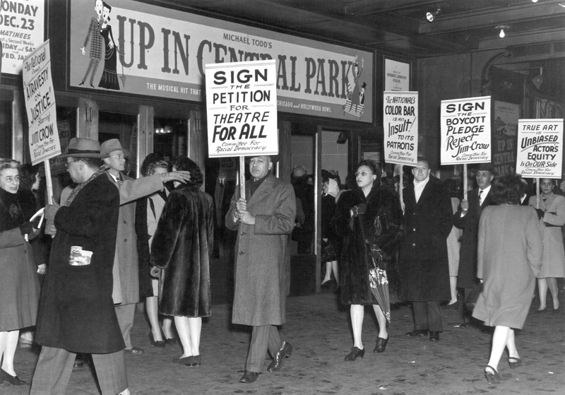 National Theatre protest, 1946