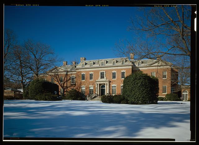 Dumbarton Oaks, Southeast Elevation