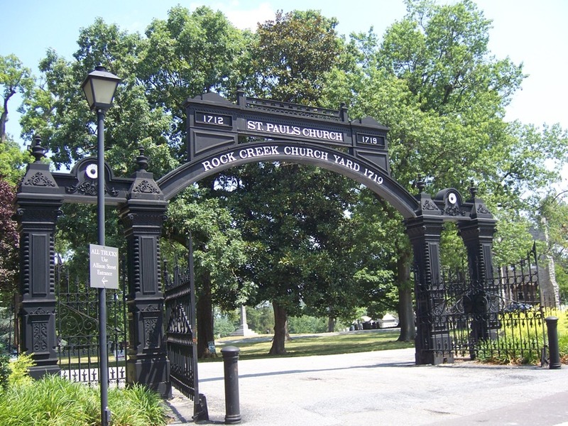 Rock Creek Church Yard and Cemetery, Entrance Gate