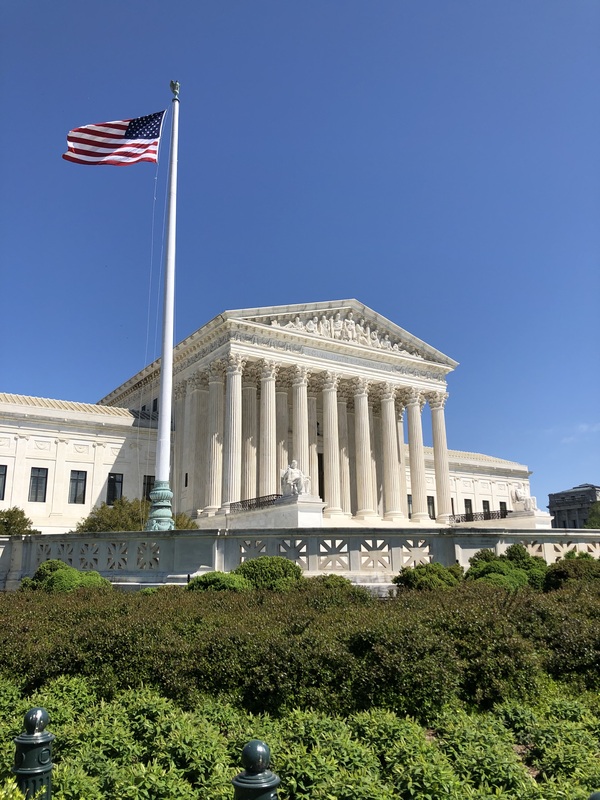 US Supreme Court Building, Looking Southeast.