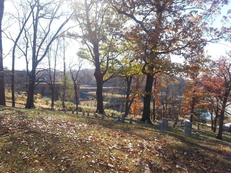 Saint Elizabeths West Campus cemetery. 