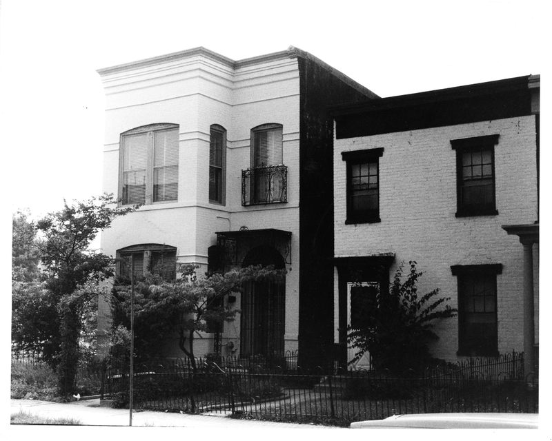 Evans-Tibbs House, Front Entrance