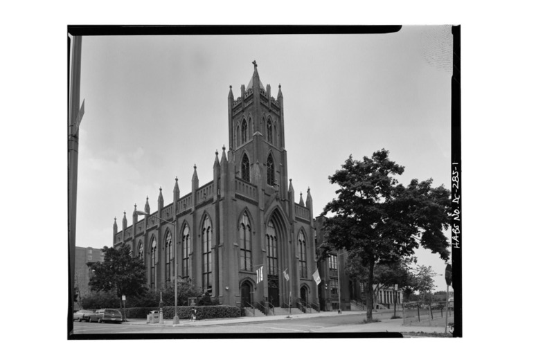 Immaculate Conception Church, Eighth & N Streets, Northwest, Washington, District of Columbia, DC, documentation compiled after 1933