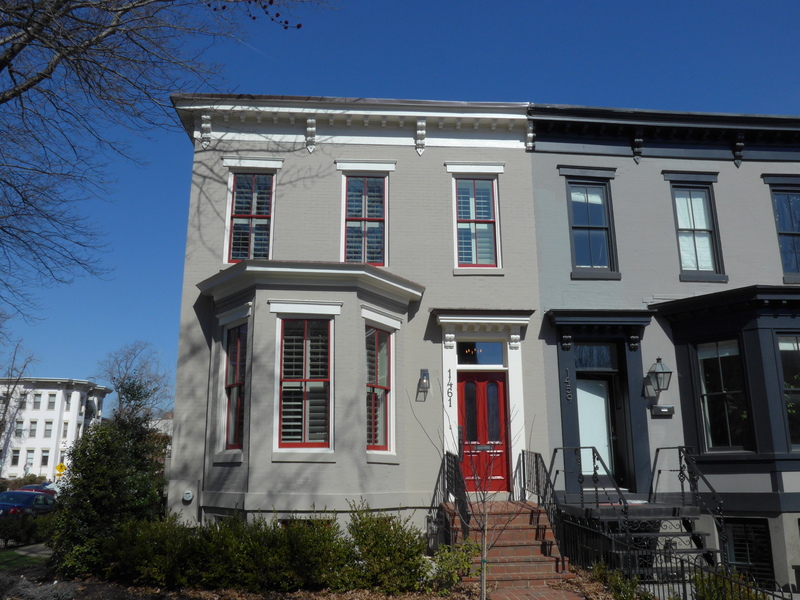 Georgia Douglas Johnson’s former home, 1461 S Street NW, 2019